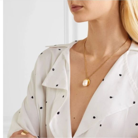 Alighieri The Remedy Chapter ii gold plated pearl charms Leone Baroque pearl - Picture 5 of 6